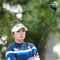 山下美夢有 大会連覇へ単独首位浮上