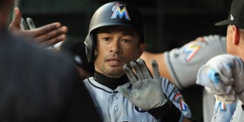 イチロー爆発、“ダル撃ち”適時二塁打＆左前打＆12年ぶり1試合3四球