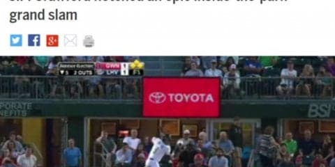 “頭脳的”な「珍ランニング弾」!?　MLB公式サイトも「信じられないだろ？」