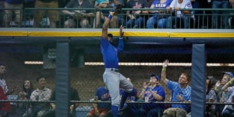 【MLB】カブス右翼手が本塁打を“横取り”　まさかのキャッチに“被害”の打者が憤慨