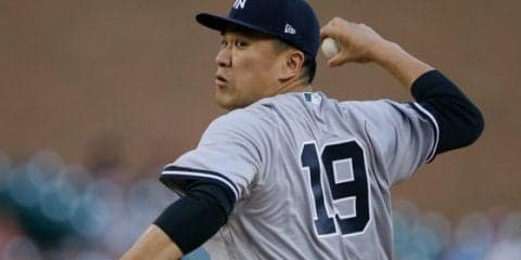 田中将大がDL復帰後初戦で7回6安打3失点の力投、大量援護で9勝目の権利