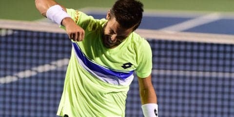 25歳のジュムホールがATPツアー初の決勝進出 [ウィンストンセーラム・オープン]