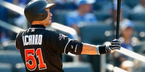イチロー鮮やか左前打　今季22本目の代打安打、球団最多代打安打記録を更新