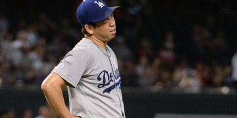 【MLB】ドジャース足踏み5連敗、前田健太3回7失点に指揮官「序盤に遅れを取った」