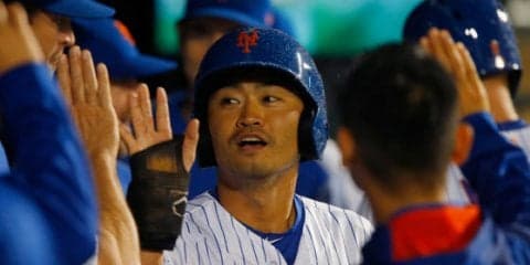 【MLB】青木宣親、左前打で9試合連続ヒット　メッツ加入後の5試合は打率.350