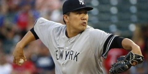 【MLB】田中将大、5回途中7失点で11敗目　日米通算150勝はお預け