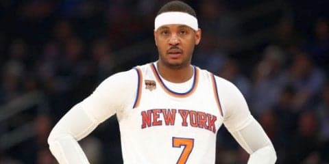 去就不透明のカーメロ・アンソニー、ニューヨークでラッセル・ウェストブルックとピックアップゲームを行い汗を流す