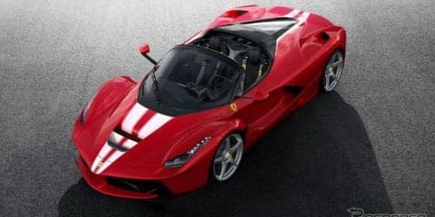 最後のラ・フェラーリ アペルタ、830万ユーロで落札…新車価格の2倍以上