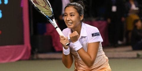 予選勝者同士の決勝で、ディアスが加藤未唯を下してWTAツアー初優勝 [JAPAN WOMEN'S OPEN]