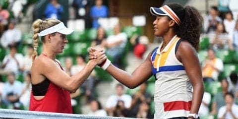前年ファイナリストの大坂なおみは元世界1位のケルバーに連勝ならず、初戦敗退 [東レPPO]