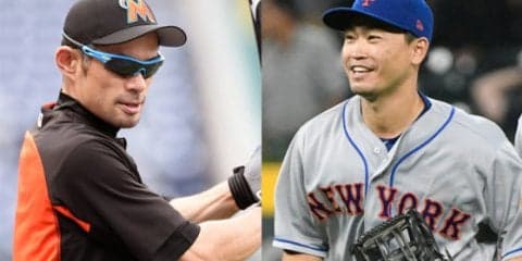 青木宣親が左前打で19戦連続出塁、イチローも中堅先発で最年長記録更新
