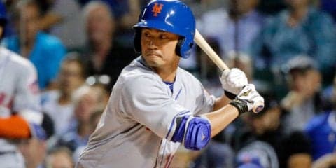青木宣親が3戦連続マルチ安打、第1打席と第3打席に左翼へヒットを放つ