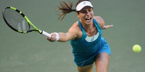前年女王のウォズニアッキが準々決勝へ、初出場のコンタは初戦敗退 [東レPPO]