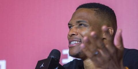 ラッセル・ウェストブルックがサンダーと契約延長「ここ以外にいたい場所はない」とオクラホマシティ愛をあらためて誓う