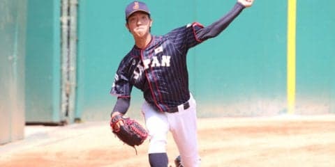 侍J社会人代表、ドラ1候補の田嶋がスーパーR勝利に意欲「配球がポイント」