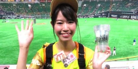「福岡発　売り子名鑑」メンタル強いストイック女子、自己最高は200杯　