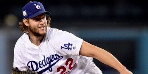 ドジャースが先勝、カーショウ4被弾も打線が援護