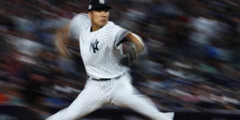 田中快投ヤンキース、1-0のPS勝利は16年ぶり球団史上6度目のレアケース
