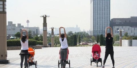 ベビーカーを使ってフィットネス。赤ちゃんと一緒にできる「バギーラン」とは？
