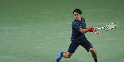 杉田VSクエリー、杉田はサーブに対応できず第1セットを落とす[上海ロレックス・マスターズ]