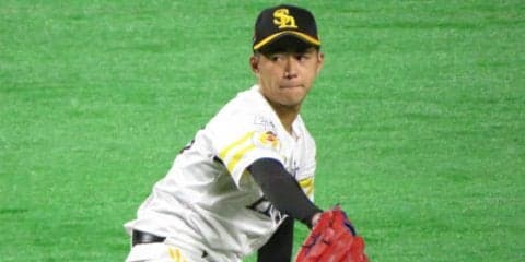 2球種で1軍打者を手玉、大物感抜群、ホークス紅白戦で輝いた18歳左腕