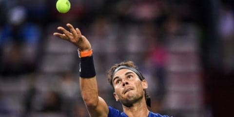 ナダルがチリッチとのタイブレークの末、決勝進出[上海ロレックス・マスターズ]
