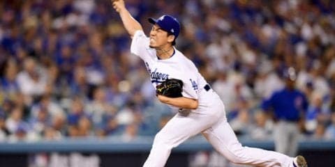 【MLB】前田健太が日本人投手3人目のPS2勝目、ドジャースが逆転勝ちで先勝に成功