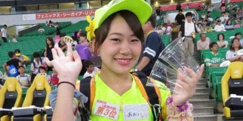 「福岡発　売り子名鑑」チャレンジ精神旺盛の音楽女子、最後まで笑顔で販売
