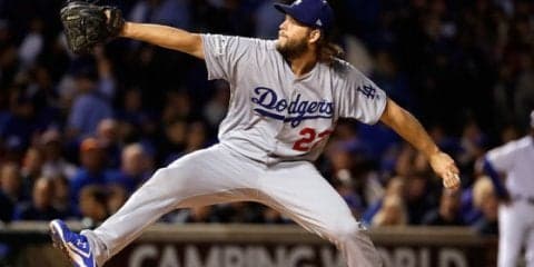 【MLBプレーオフ】ドジャース29年ぶりWS進出に好発進、2回までに2点先制＆カーショー好投