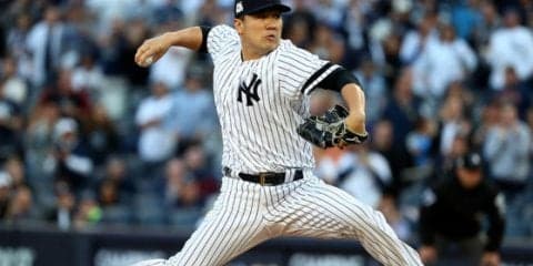 【MLBプレーオフ】躍進の象徴!?　MLB公式サイトも絶賛、田中将大の「マジカル・スプリット」