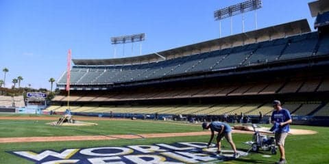 【MLBプレーオフ】異常気象がWSに影響!?　第1、2戦は予想気温38度超、史上最高気温の可能性も