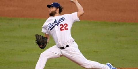 【MLBプレーオフ】カーショー圧巻投球、7回わずか83球で驚異の11K　指揮官絶賛「特別な夜」