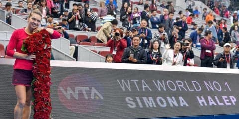 ハレプ、WTAランキング1位で今シーズンを終える事が確定。