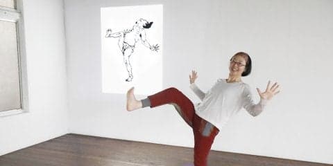 葛飾北斎の人物画とヨガが融合!? 北斎ヨガの魅力にせまる（前編）