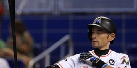 【MLB】イチローがFAに、マーリンズ契約更新せず、球団はツイッターで感謝
