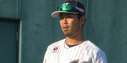 ロッテ大嶺翔、紅白戦で「アウト覚悟」の2打席連続三塁打含む4安打＆5打点