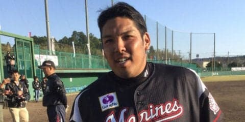 ロッテの「アジャ」井上、紅白戦4番で一発　練習の成果実感「間違ってない」