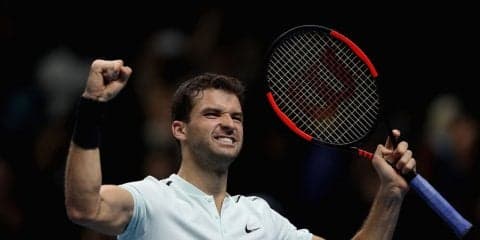 ディミトロフが「スペシャルな日」と完璧なゲーム展開で準決勝進出[ATPファイナルズ]