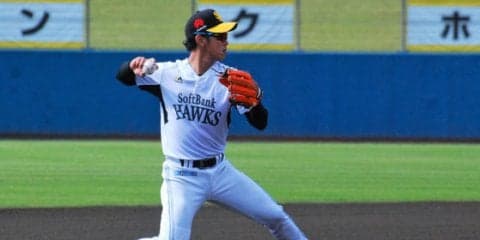 ソフトバンク今宮が意識改革、前日の“ブルペン投球”で気付いた癖とは…