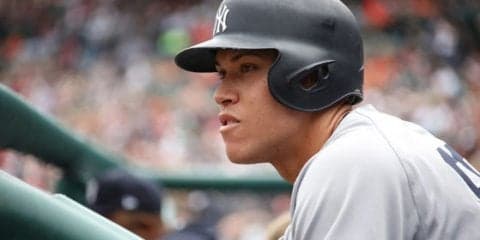 【MLB】今季新人王ジャッジが左肩を手術、来春キャンプまでには全快の見込み