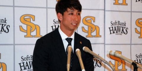 鷹・福田、500万増の2800万円で更改　“控えの貢献度”の評価を要望