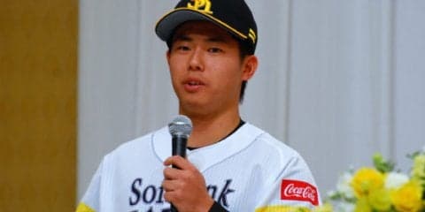 ホークス5位の秀岳館・田浦、世界が驚いた“宝刀”で勝負「通用するか楽しみ」