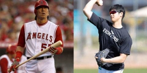 【MLB】大谷翔平で日本人4人目となるエンゼルス　松井秀喜は「赤ゴジラ」で話題