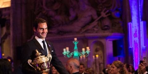 フェデラーがスイスの「スポーツマンオブザイヤー」を受賞