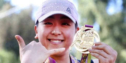 浅田真央、フルマラソン初挑戦で完走に笑顔「ホノルルマラソン最高っ」