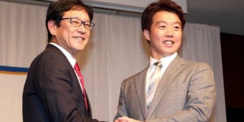 5年ぶり復帰会見で見えた日本ハム鶴岡と栗山監督の師弟愛　一問一答