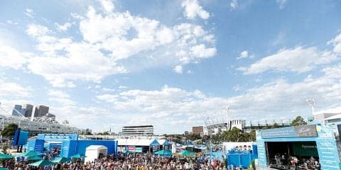 「全豪オープン」会場に子供たちのためのボールパークが登場。