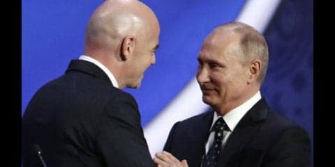 プーチンはロシアＷ杯を「さっさと終わらせてしまおう」と考えている