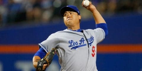 【MLB】ド軍韓国人左腕と美人アナ、挙式写真も話題に「ベリーキュートカップル」