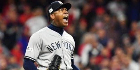 2017年のMLB最速投球トップ20動画、登場人物はチャプマンのみ!?